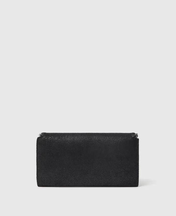 Falabella plånbok med kedja och axelrem
