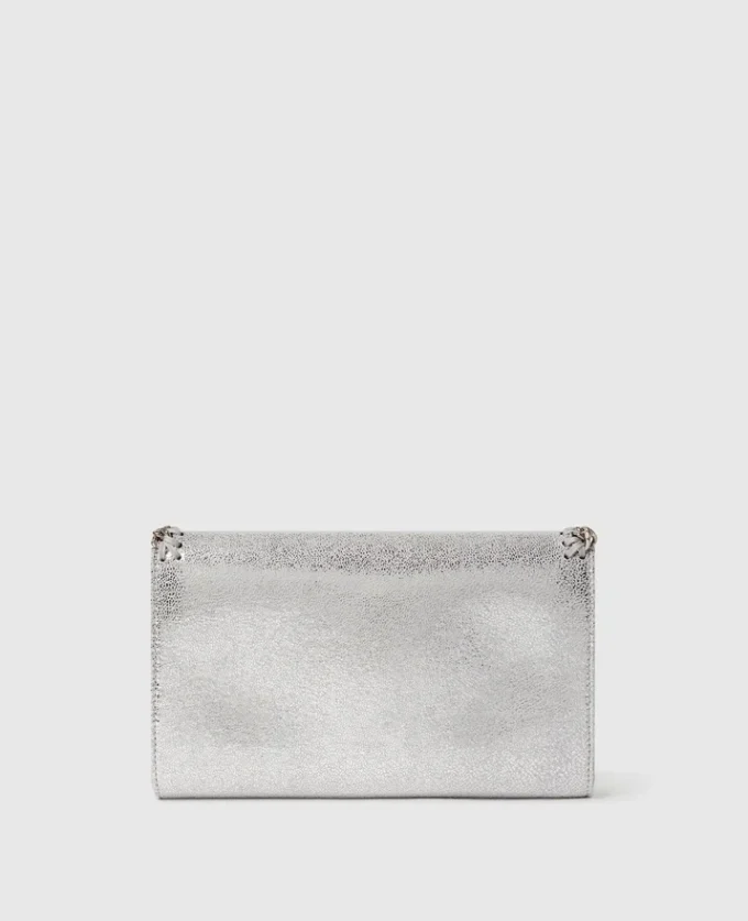 Falabella plånbok med kedja och axelrem