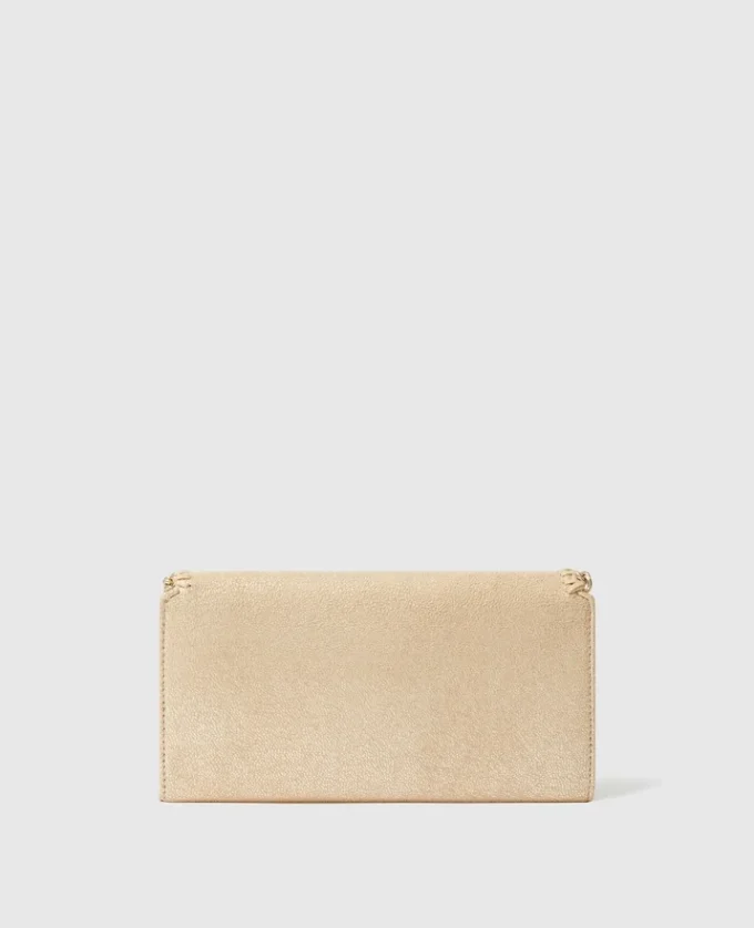 Falabella plånbok med kedja och axelrem
