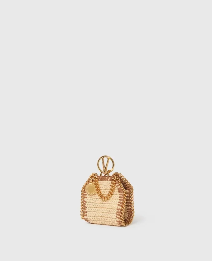Falabella Raffia AirPods-fodral nyckelring Falabella Raffia AirPods-fodral nyckelring