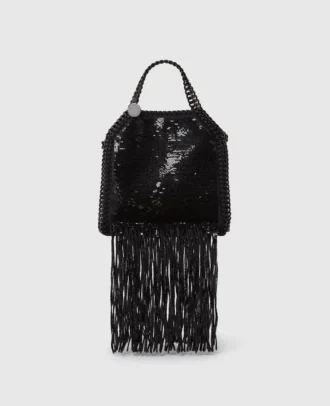 Falabella Sequin Fringe Tiny Tote Bag i begränsad upplaga
