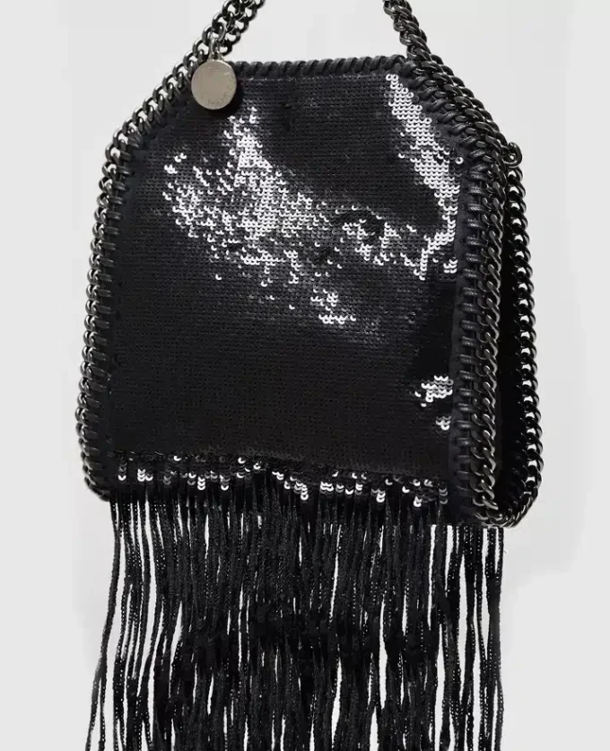 Falabella Sequin Fringe Tiny Tote Bag i begränsad upplaga Falabella Sequin Fringe Tiny Tote Bag i begränsad upplaga