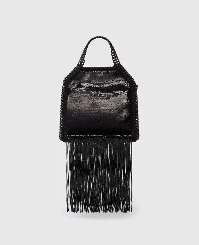 Falabella Sequin Fringe Tiny Tote Bag i begränsad upplaga Falabella Sequin Fringe Tiny Tote Bag i begränsad upplaga
