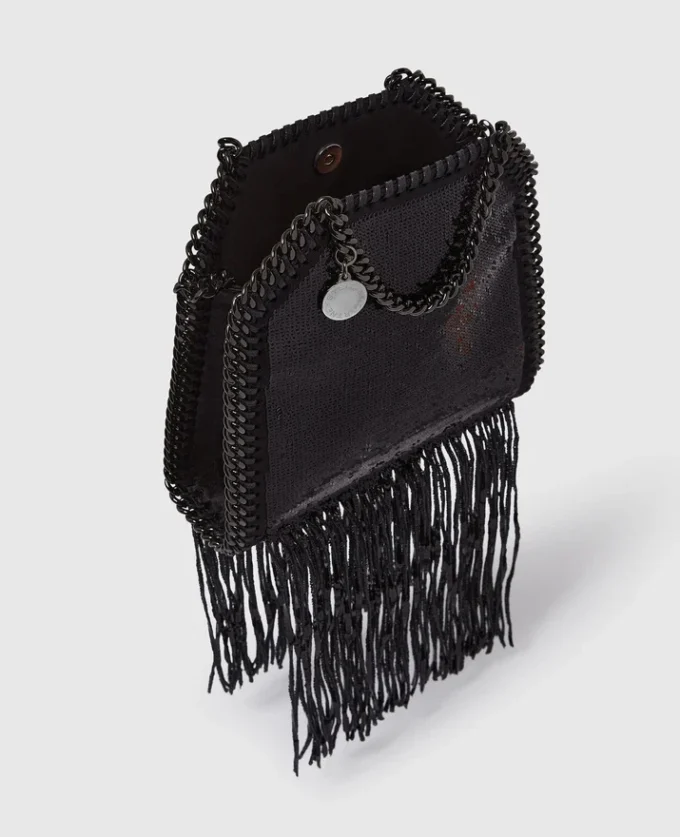 Falabella Sequin Fringe Tiny Tote Bag i begränsad upplaga Falabella Sequin Fringe Tiny Tote Bag i begränsad upplaga