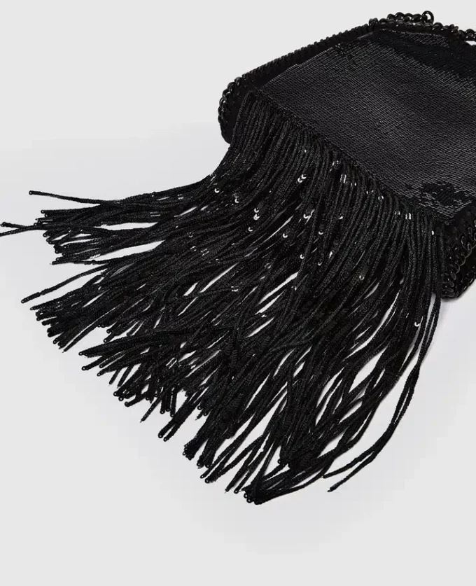 Falabella Sequin Fringe Tiny Tote Bag i begränsad upplaga Falabella Sequin Fringe Tiny Tote Bag i begränsad upplaga