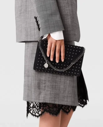 Falabella Star Studs Wallet Crossbody Bag i begränsad upplaga
