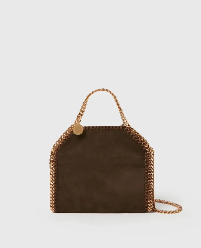 Falabella Suede Tiny Tote Bag Falabella Suede Tiny Tote Bag