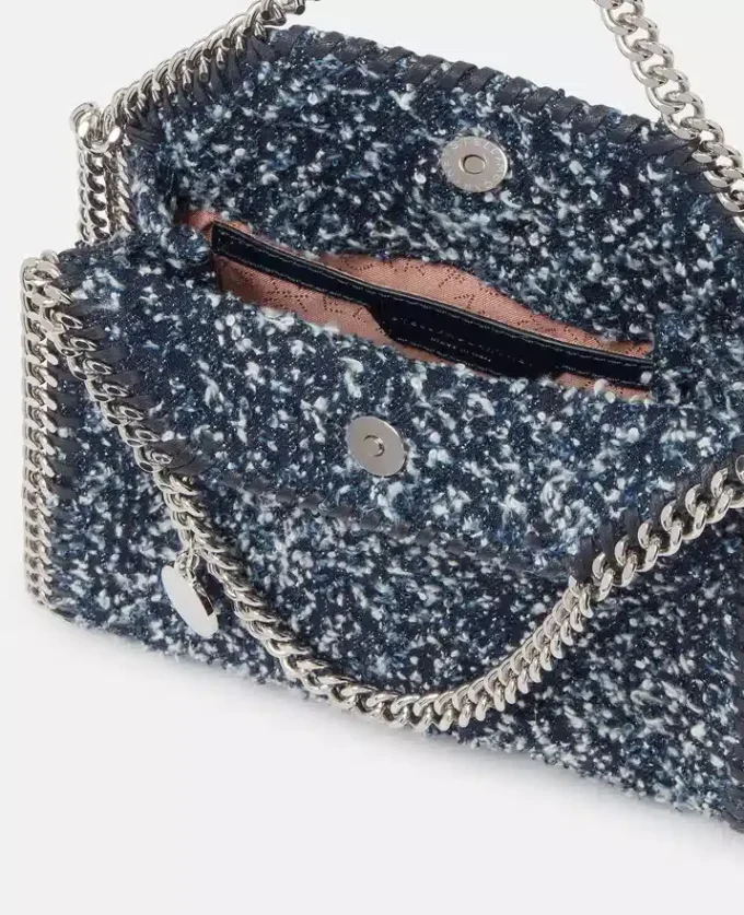 Falabella Tiny Bouclé-toteväska Falabella Tiny Bouclé-toteväska