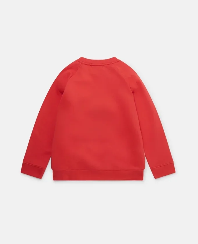 Fleece-tröja med isbjörnsmönster Fleece-tröja med isbjörnsmönster