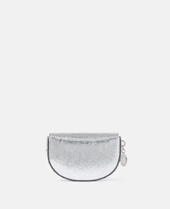 Frayme Crackled Silver axelväska
