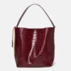 Frayme Croc-Effect Embossed Tote Bag