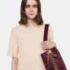 Frayme Croc-Effect Embossed Tote Bag