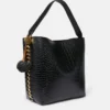 Frayme Croc-Effect Embossed Tote Bag