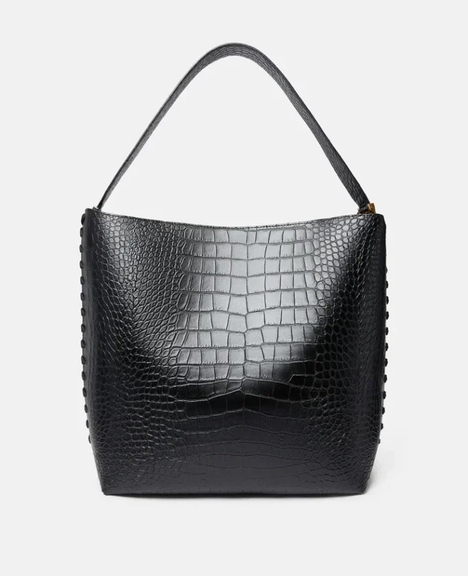 Frayme Croc-Effect Embossed Tote Bag