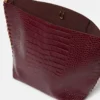 Frayme Croc-Effect Embossed Tote Bag