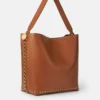 Frayme Studded Grainy Alter Mat-toteväska