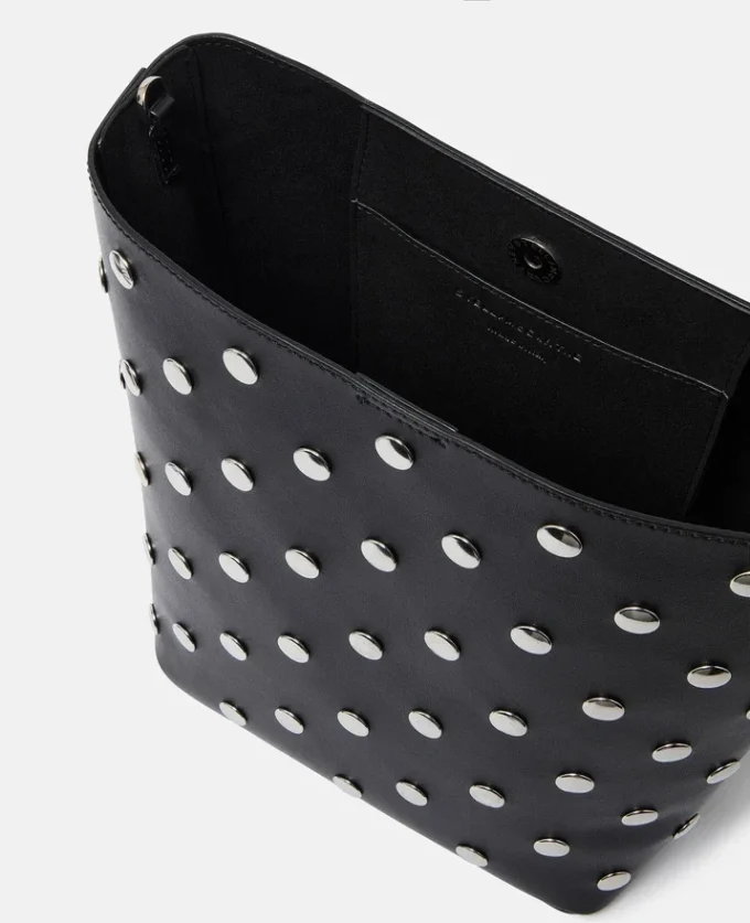 Frayme Studded Large Bucket Bag