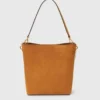 Frayme Whipstitch Crossbody Tote Bag