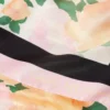 Fyrkantig scarf med piontryck