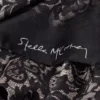 Fyrkantig scarf med spetsmönster