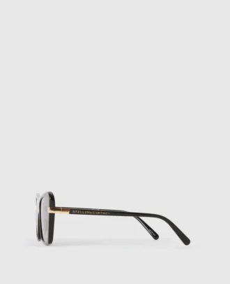 Fyrkantiga solglasögon i cat-eye-stil