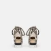 Gaia Little Black Bunny Embroidery Canvas Espadrilles