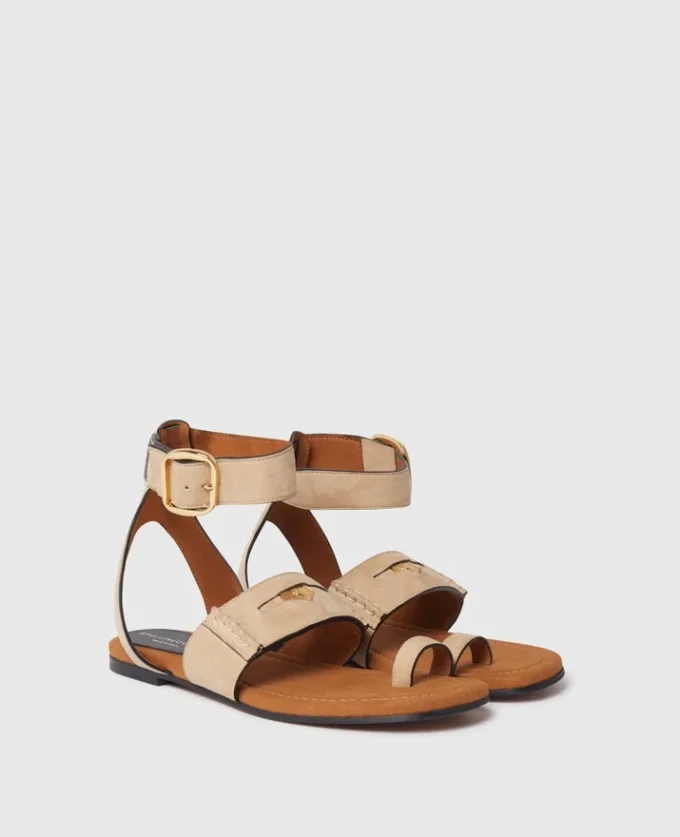 Gaia-sandaler med spänne vid ankeln Gaia-sandaler med spänne vid ankeln