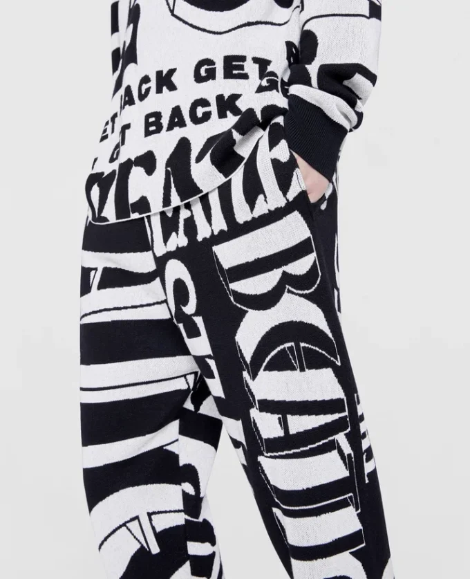 Get Back-joggingbyxor i stickat Get Back-joggingbyxor i stickat