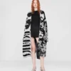Get Back Paneled Knit Coat