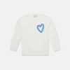Graffiti Heart Graphic Sweatshirt