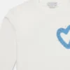 Graffiti Heart Graphic Sweatshirt