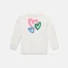 Graffiti Heart Graphic Sweatshirt