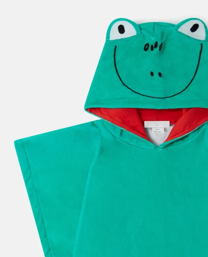 Handdukklänning med grodmotiv Handdukklänning med grodmotiv
