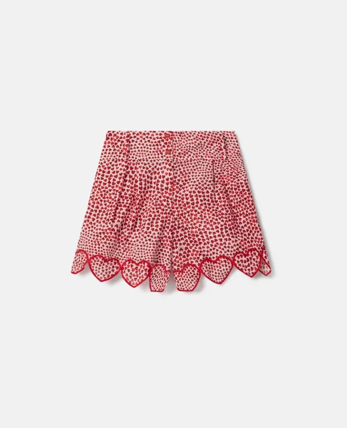 High Summer Hearts Shorts i ekologisk bomull
