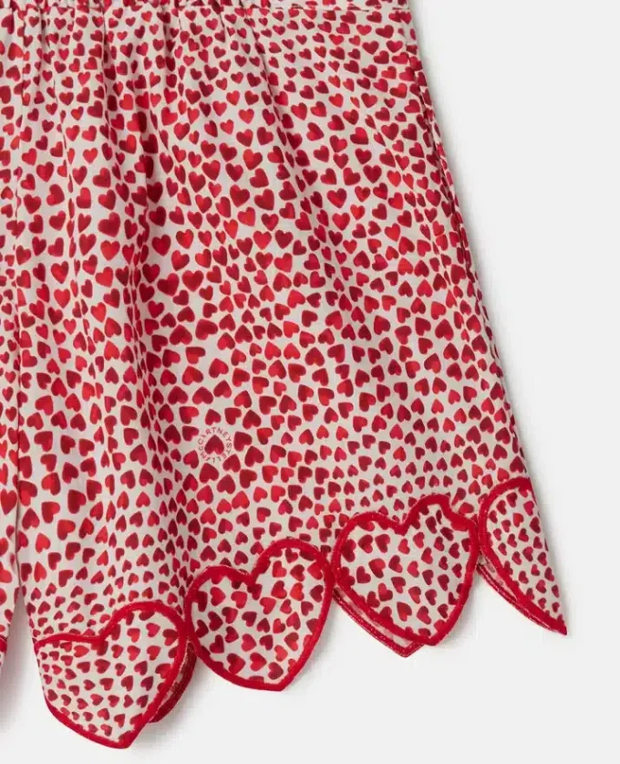 High Summer Hearts Shorts i ekologisk bomull