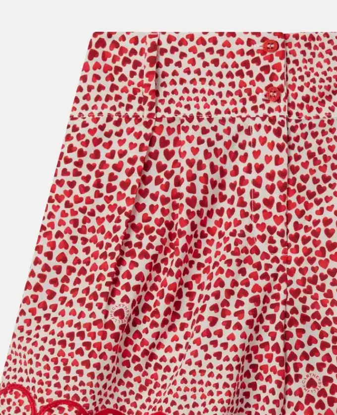 High Summer Hearts Shorts i ekologisk bomull