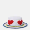 Hjärtformad virkad bucket hat Hjärtformad virkad bucket hat