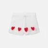 Hjärtformade virkade shorts Hjärtformade virkade shorts