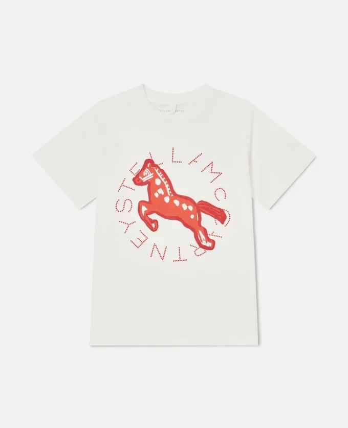 Hästgrafik-T-shirt Hästgrafik-T-shirt