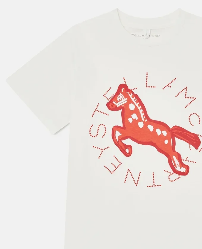 Hästgrafik-T-shirt Hästgrafik-T-shirt