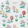 Huvtröja med blommönster