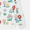 Huvtröja med blommönster