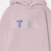 Huvtröja med broderad logotyp Huvtröja med broderad logotyp