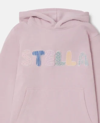 Huvtröja med broderad logotyp