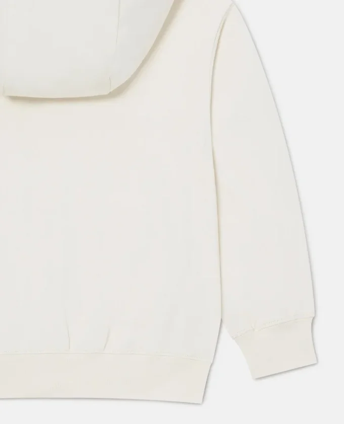 Huvtröja med hel dragkedja och logotyp Huvtröja med hel dragkedja och logotyp