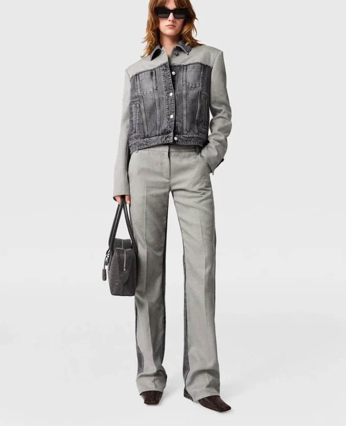 Hybridskräddarsydda byxjeans