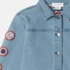 I Love You-broderad jeansjacka I Love You-broderad jeansjacka