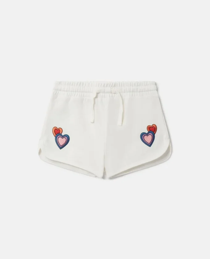 I Love You-broderade shorts I Love You-broderade shorts