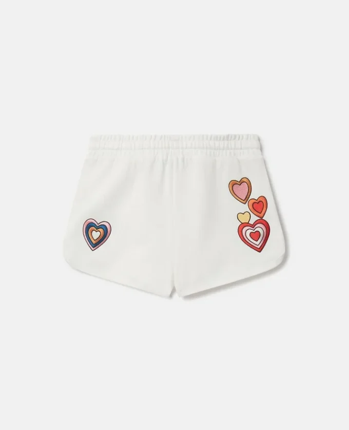 I Love You-broderade shorts I Love You-broderade shorts