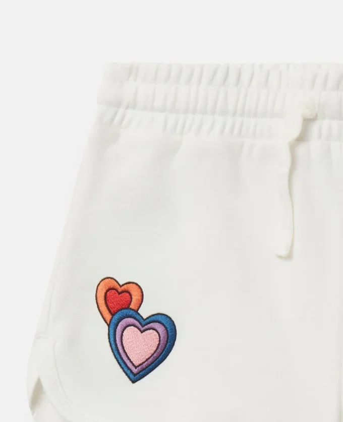 I Love You-broderade shorts I Love You-broderade shorts